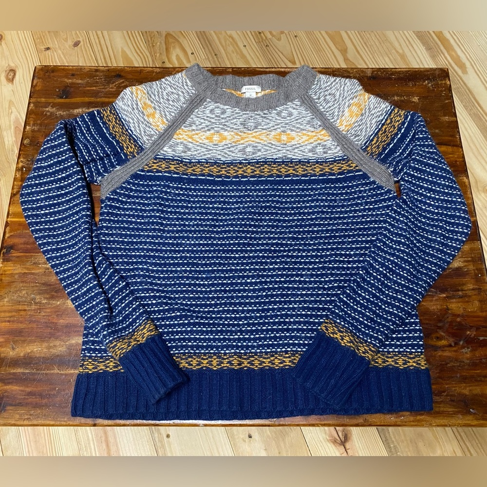 ⚡️Fossil Print Sweater⚡️